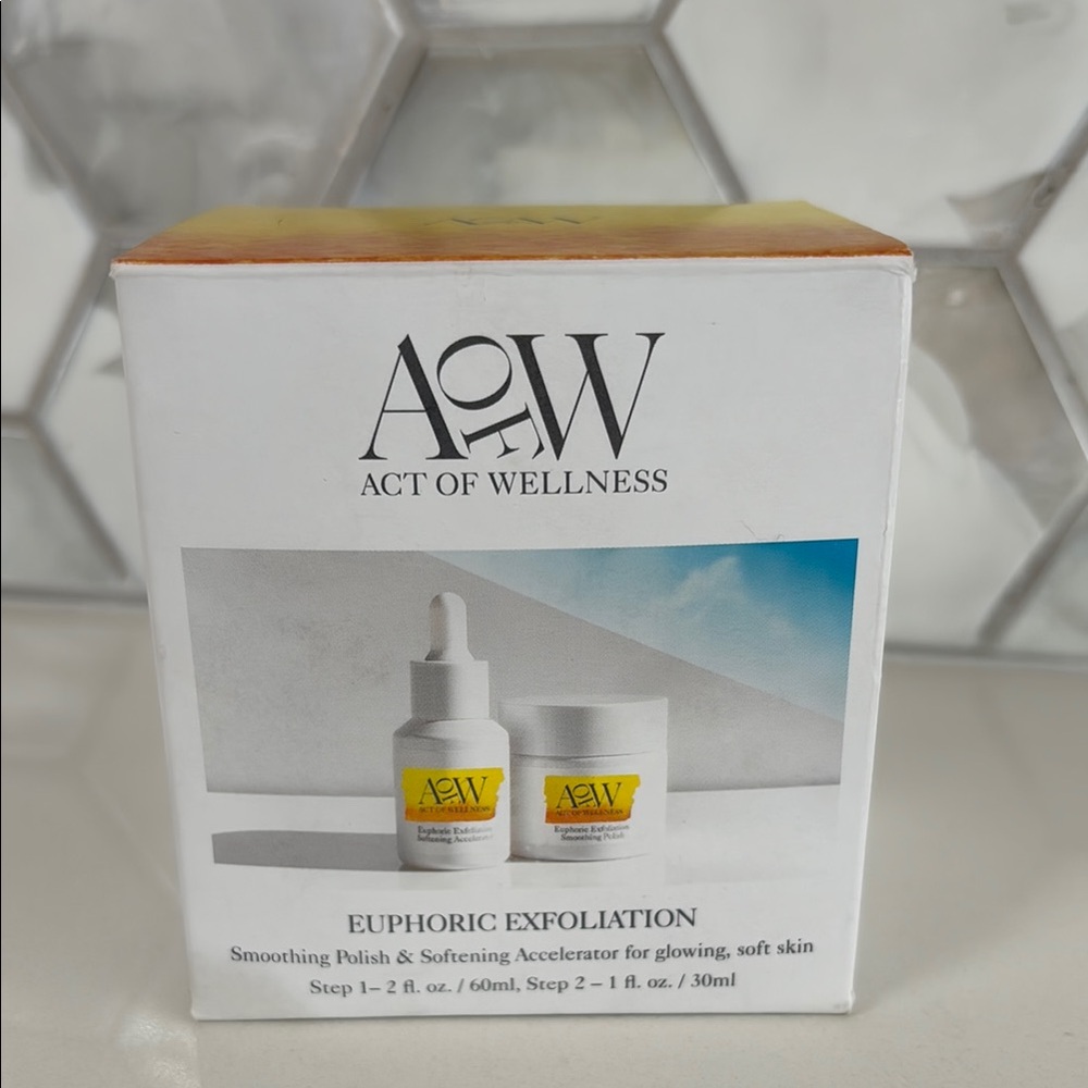 ACT OF WELLNESS EUPHORIC EXFOLIATION NWT